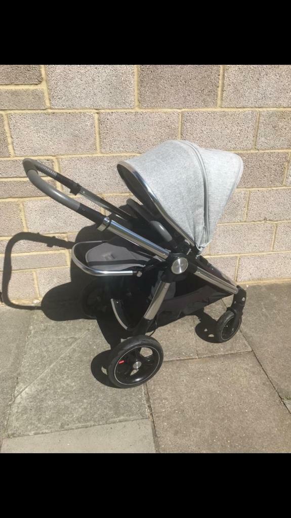 ocarro skyline grey footmuff